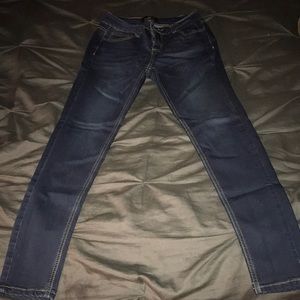 Dark Washed Skinny Jeans